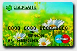 Оплата через карту Сбербанка